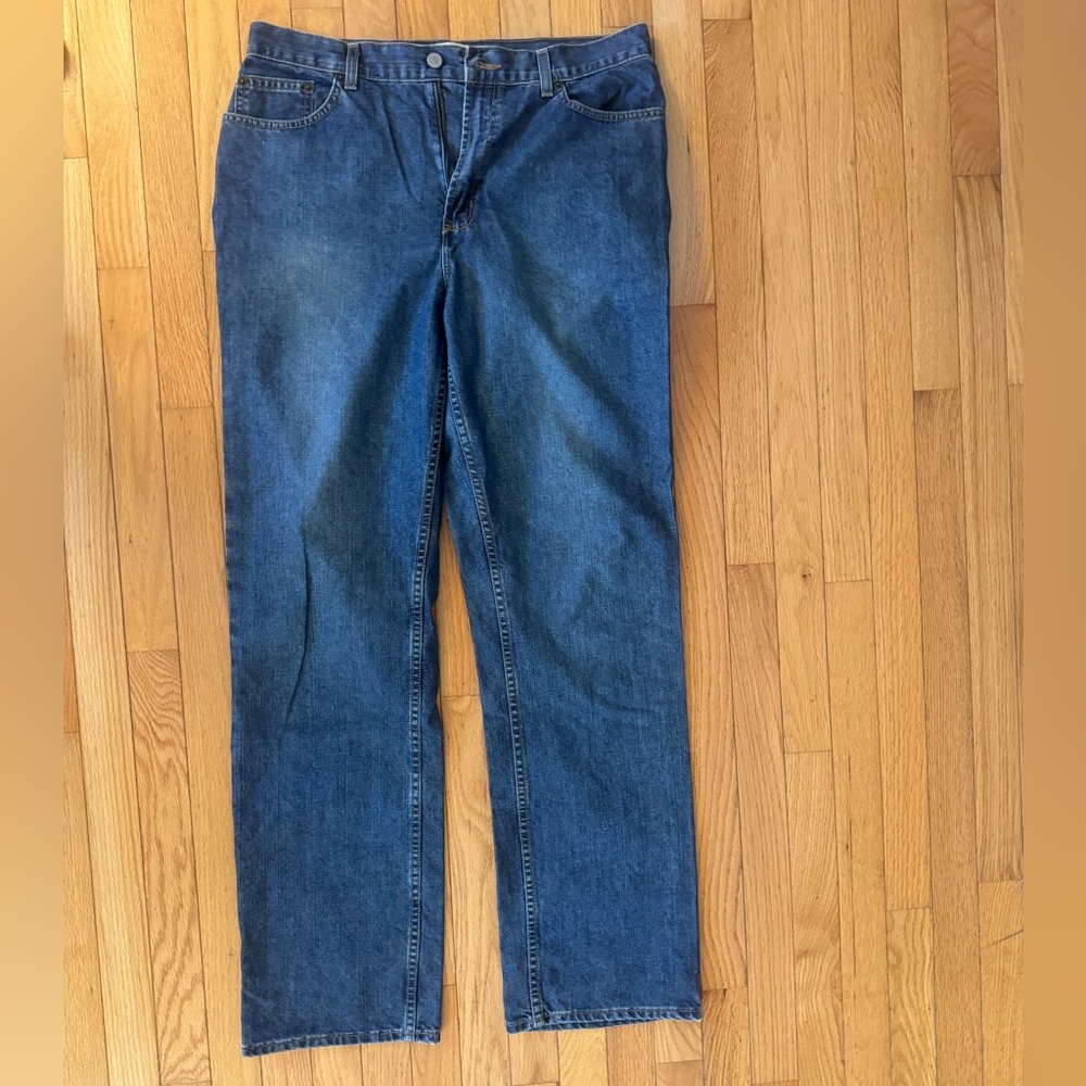 GAP Women's Straight Leg Blue Jeans